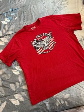 EUC Bass Pro Shops Red Graphic Tee - Men Sz XL